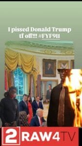 Picsart 25 08 25 23 38 16 669 DONALD TRUMP SIGNS AN EXECUTIVE ORDER TO BAN AMERICAN FLAG BURNING. WHY? #FYF911