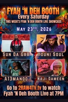 fyah n deh booth lineup 052326